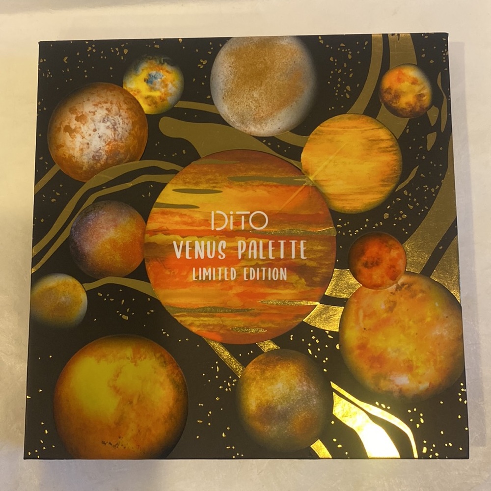 DITO LIMITED EDITION VENUS 12 Shade Eyeshadow Palette 0.56oz $30 NIB - Picture 6 of 10